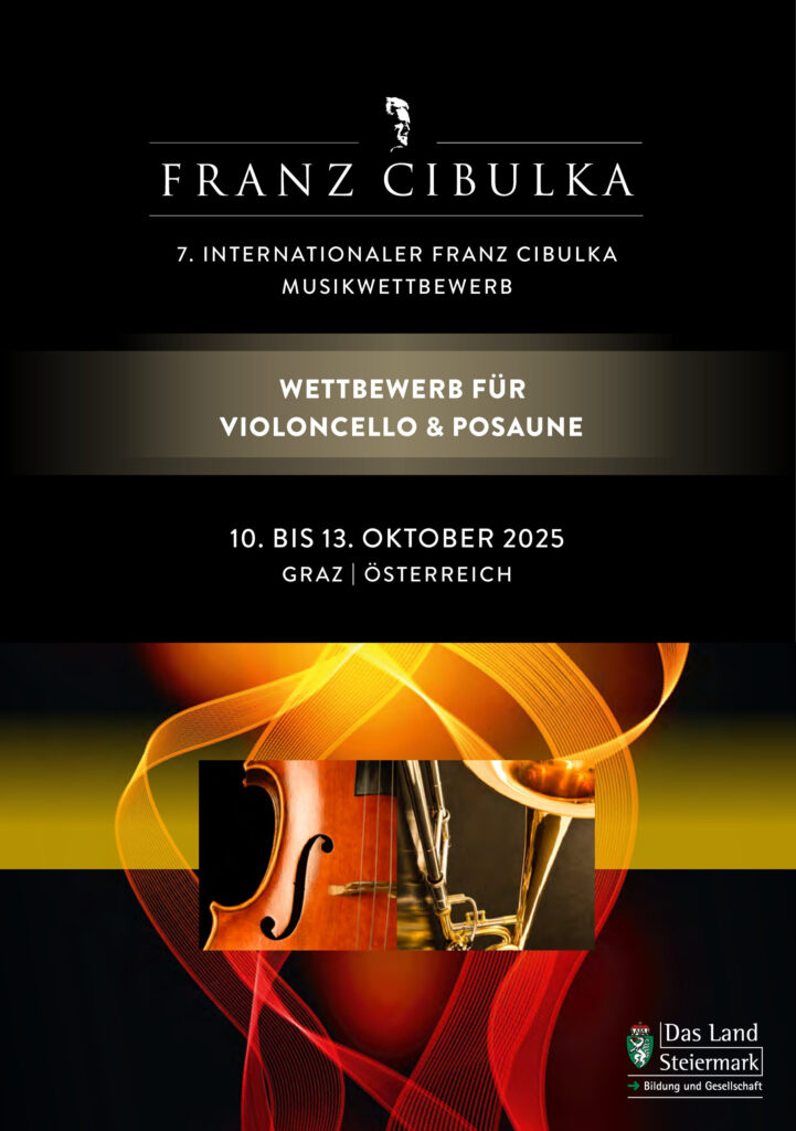 Franz Cibulka Wettbewerb 2025 - Plakat